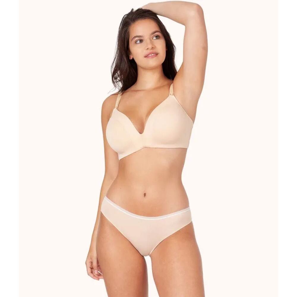 Lively No‎ Wire Nursing Bra Toasted Almond Beige 32DD